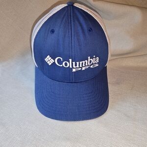 COLUMBIA PFG Fitted Mesh BaseBall Cap Performance Fishing Gear Hat Size Sz. L/XL